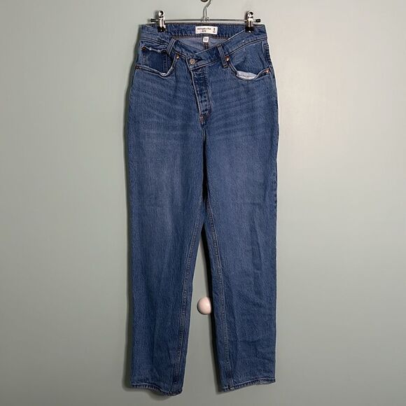 Abercrombie The Dad High Rise Curve Love - Picture 2 of 9